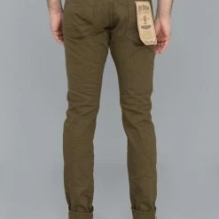 ONI Denim 612-OLOL "Olive Warp And Weft" 12oz Relaxed Tapered Jeans NEW ARRIVALS 33 ONI Denim 612-OLOL