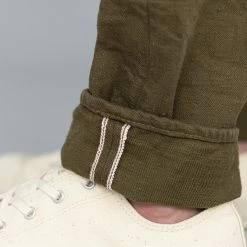 ONI Denim 612-OLOL "Olive Warp And Weft" 12oz Relaxed Tapered Jeans NEW ARRIVALS 38 ONI Denim 612-OLOL