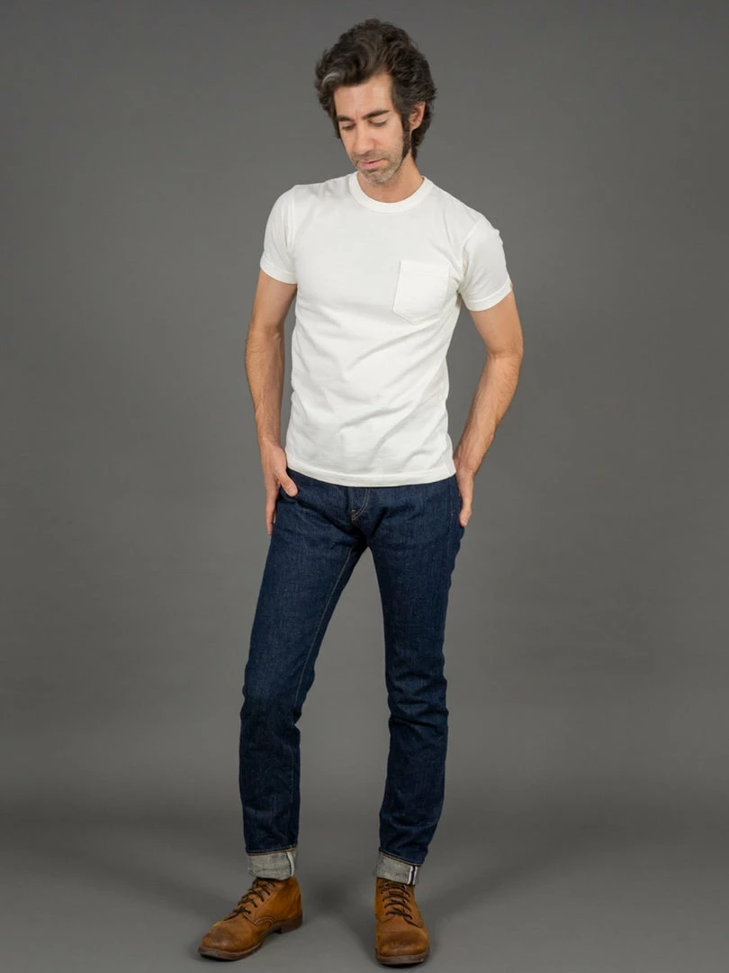 ONI Denim 920-SHM "Kiwami" 16oz Natural Indigo High Rise Relax Tapered Semi-Hand Made Jeans 3 ONI Denim 920-SHM "Kiwami" 16oz Natural Indigo High Rise Relax Tapered Semi-Hand Made Jeans