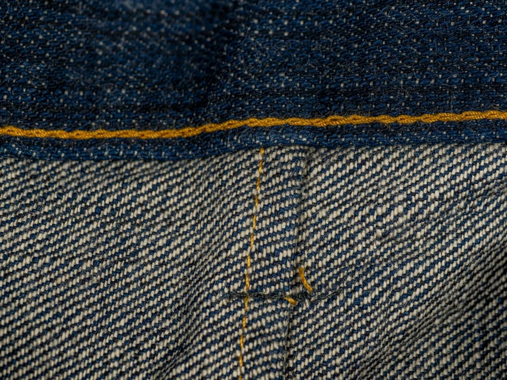 ONI Denim 920-SHM "Kiwami" 16oz Natural Indigo High Rise Relax Tapered Semi-Hand Made Jeans 33 ONI Denim 920-SHM "Kiwami" 16oz Natural Indigo High Rise Relax Tapered Semi-Hand Made Jeans