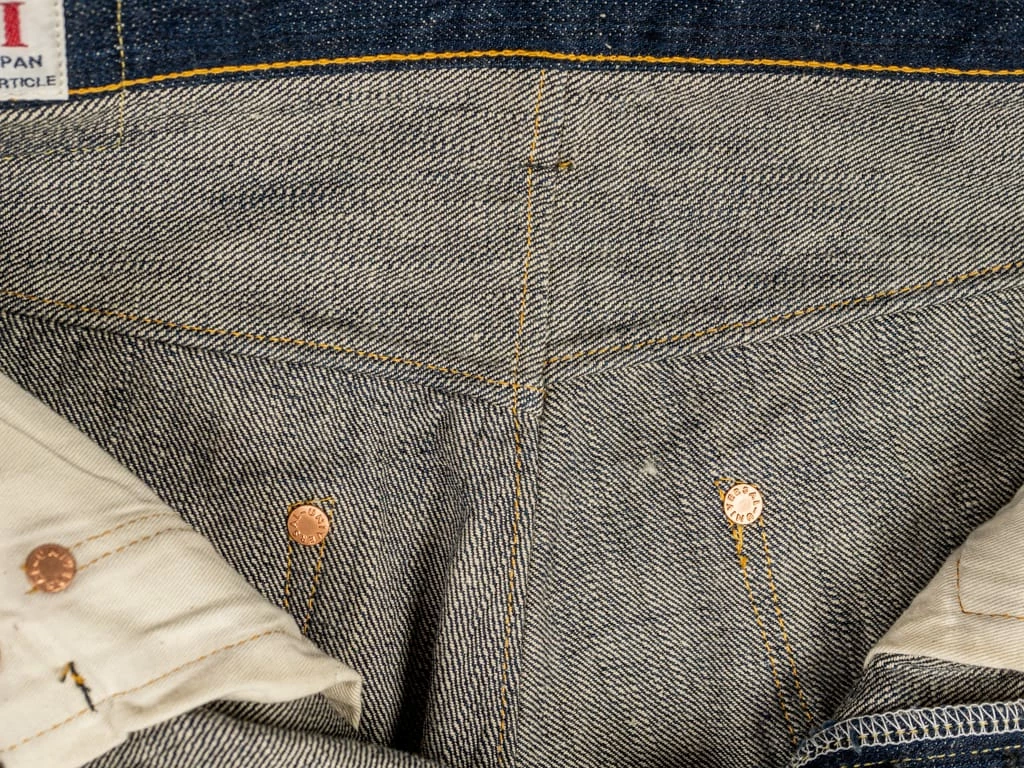 ONI Denim 920-SHM "Kiwami" 16oz Natural Indigo High Rise Relax Tapered Semi-Hand Made Jeans 15 ONI Denim 920-SHM "Kiwami" 16oz Natural Indigo High Rise Relax Tapered Semi-Hand Made Jeans