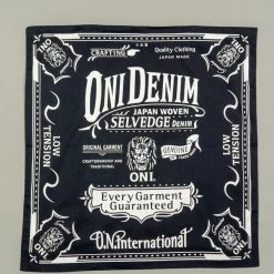 ONI Denim Black Bandana