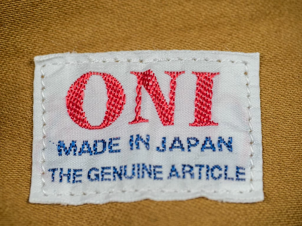 ONI Denim 03501-HMSK Heavy Moleskin Coverall 14 ONI Denim 03501-HMSK Heavy Moleskin Coverall