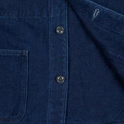 ONI Denim 03501-WIDD Indigo Dobby Twill Coverall Jacket Biowash 47 ONI Denim 03501-WIDD Indigo Dobby Twill Coverall Jacket Biowash