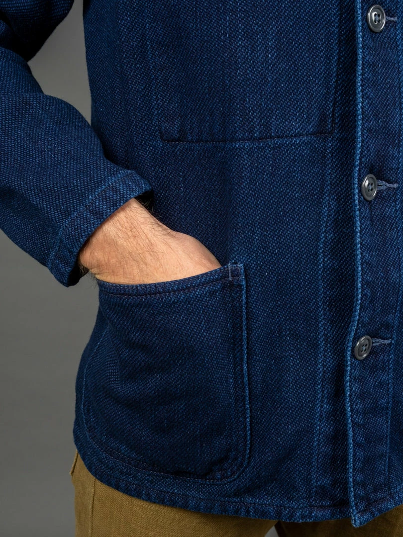 ONI Denim 03501-WIDD Indigo Dobby Twill Coverall Jacket Biowash 8 ONI Denim 03501-WIDD Indigo Dobby Twill Coverall Jacket Biowash