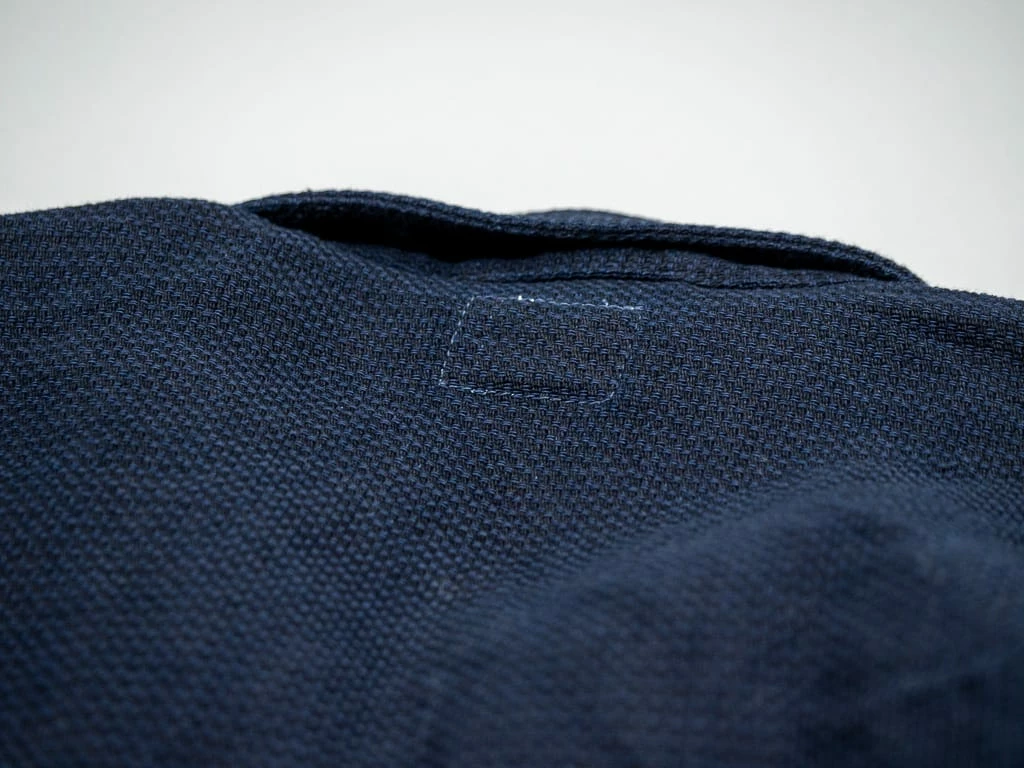 NEW ARRIVALS ONI Denim 03100-ID Sashiko Dobby Coverall Jacket Indigo 22 NEW ARRIVALS ONI Denim 03100-ID Sashiko Dobby Coverall Jacket Indigo