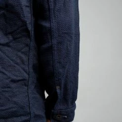 NEW ARRIVALS ONI Denim 03100-ID Sashiko Dobby Coverall Jacket Indigo 38 NEW ARRIVALS ONI Denim 03100-ID Sashiko Dobby Coverall Jacket Indigo