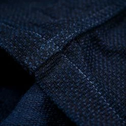 NEW ARRIVALS ONI Denim 03100-ID Sashiko Dobby Coverall Jacket Indigo 56 NEW ARRIVALS ONI Denim 03100-ID Sashiko Dobby Coverall Jacket Indigo