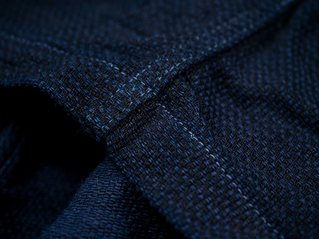 NEW ARRIVALS ONI Denim 03100-ID Sashiko Dobby Coverall Jacket Indigo 28 NEW ARRIVALS ONI Denim 03100-ID Sashiko Dobby Coverall Jacket Indigo