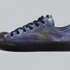 Pras Shellcap Low "Mura" Uneven Hand Dyed Sneakers Navy/Black NEW ARRIVALS