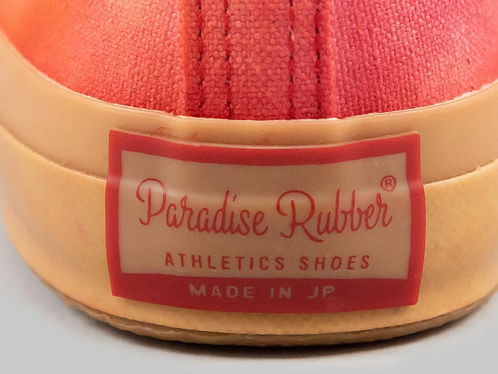 NEW ARRIVALS Pras Shellcap Low "Mura" Uneven Hand Dyed Sneakers Orange/Gum 12 NEW ARRIVALS Pras Shellcap Low "Mura" Uneven Hand Dyed Sneakers Orange/Gum