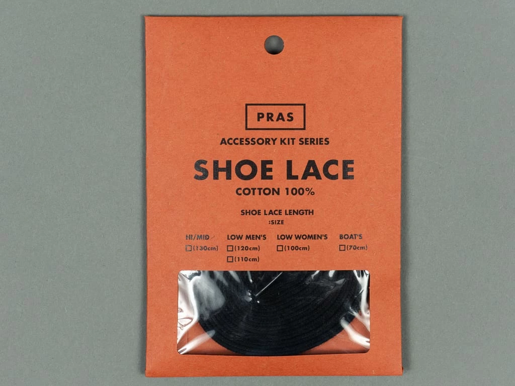 NEW ARRIVALS PRAS Shoe Lace Kuro 3 NEW ARRIVALS PRAS Shoe Lace Kuro