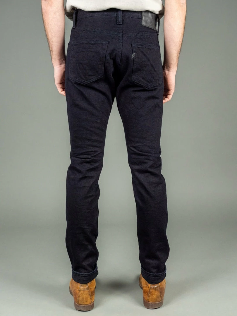 Pure Blue Japan XX-18oz-019 "Indigo X Black" 18oz Relaxed Tapered Jeans 6 Pure Blue Japan XX-18oz-019 "Indigo X Black" 18oz Relaxed Tapered Jeans