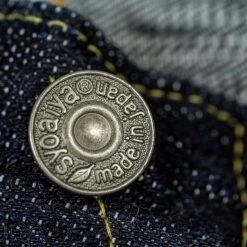 Pure Blue Japan EX-019 "Extra Slub" 17oz Relaxed Tapered Jeans 47 Pure Blue Japan EX-019