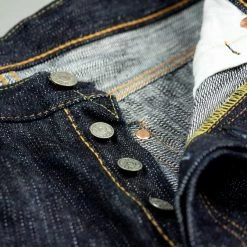 Pure Blue Japan EX-019 "Extra Slub" 17oz Relaxed Tapered Jeans 55 Pure Blue Japan EX-019