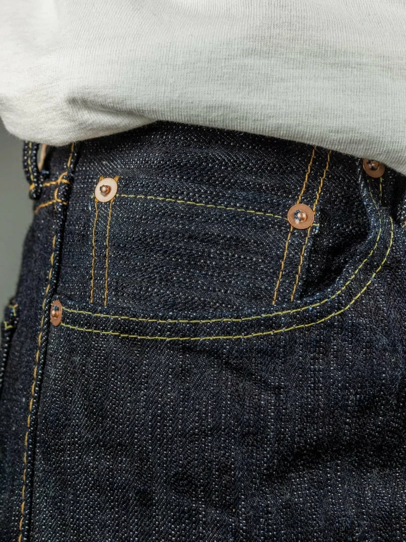Pure Blue Japan EX-019 "Extra Slub" 17oz Relaxed Tapered Jeans 11 Pure Blue Japan EX-019 "Extra Slub" 17oz Relaxed Tapered Jeans