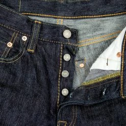 Pure Blue Japan EX-019 "Extra Slub" 17oz Relaxed Tapered Jeans 45 Pure Blue Japan EX-019