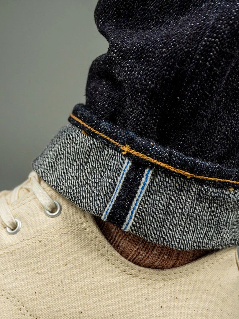 Pure Blue Japan EX-019 "Extra Slub" 17oz Relaxed Tapered Jeans 10 Pure Blue Japan EX-019 "Extra Slub" 17oz Relaxed Tapered Jeans