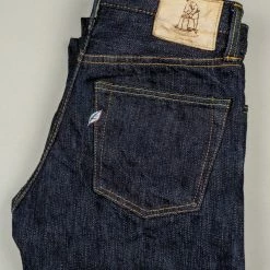 Pure Blue Japan EX-019 "Extra Slub" 17oz Relaxed Tapered Jeans 42 Pure Blue Japan EX-019