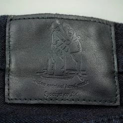 Pure Blue Japan XX-18oz-019 "Indigo X Black" 18oz Relaxed Tapered Jeans 52 Pure Blue Japan XX-18oz-019