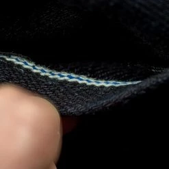 Pure Blue Japan XX-18oz-019 "Indigo X Black" 18oz Relaxed Tapered Jeans 56 Pure Blue Japan XX-18oz-019