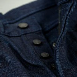 Pure Blue Japan XX-18oz-019 "Double Indigo" 18oz Relaxed Tapered Jeans 59 Pure Blue Japan XX-18oz-019