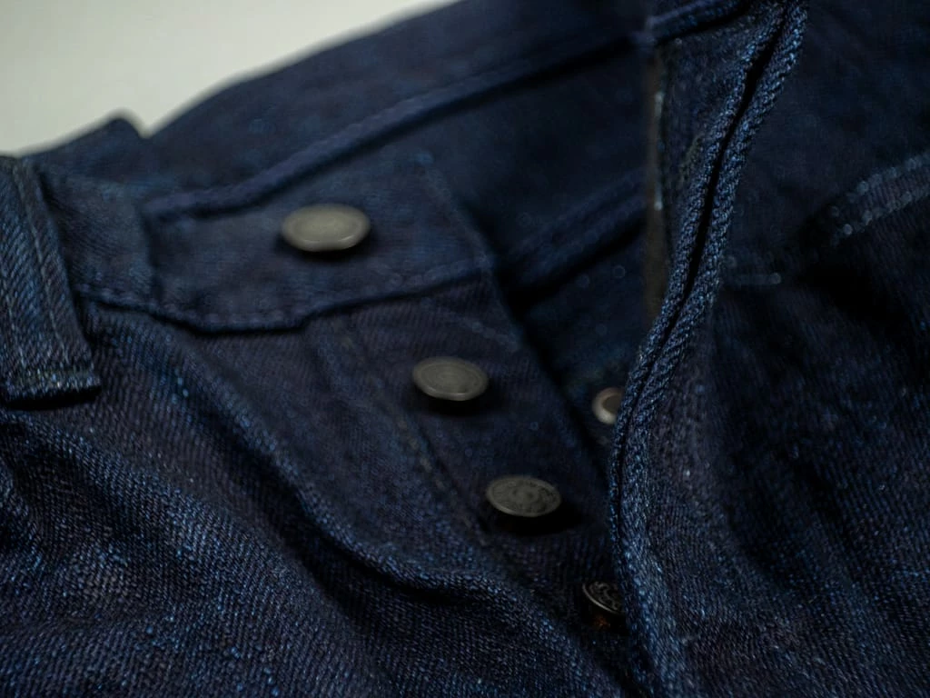 Pure Blue Japan XX-18oz-019 "Double Indigo" 18oz Relaxed Tapered Jeans 28 Pure Blue Japan XX-18oz-019 "Double Indigo" 18oz Relaxed Tapered Jeans