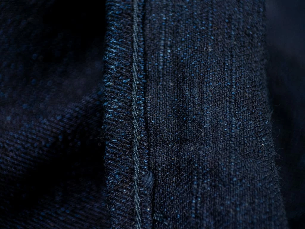 Pure Blue Japan XX-18oz-019 "Double Indigo" 18oz Relaxed Tapered Jeans 32 Pure Blue Japan XX-18oz-019 "Double Indigo" 18oz Relaxed Tapered Jeans