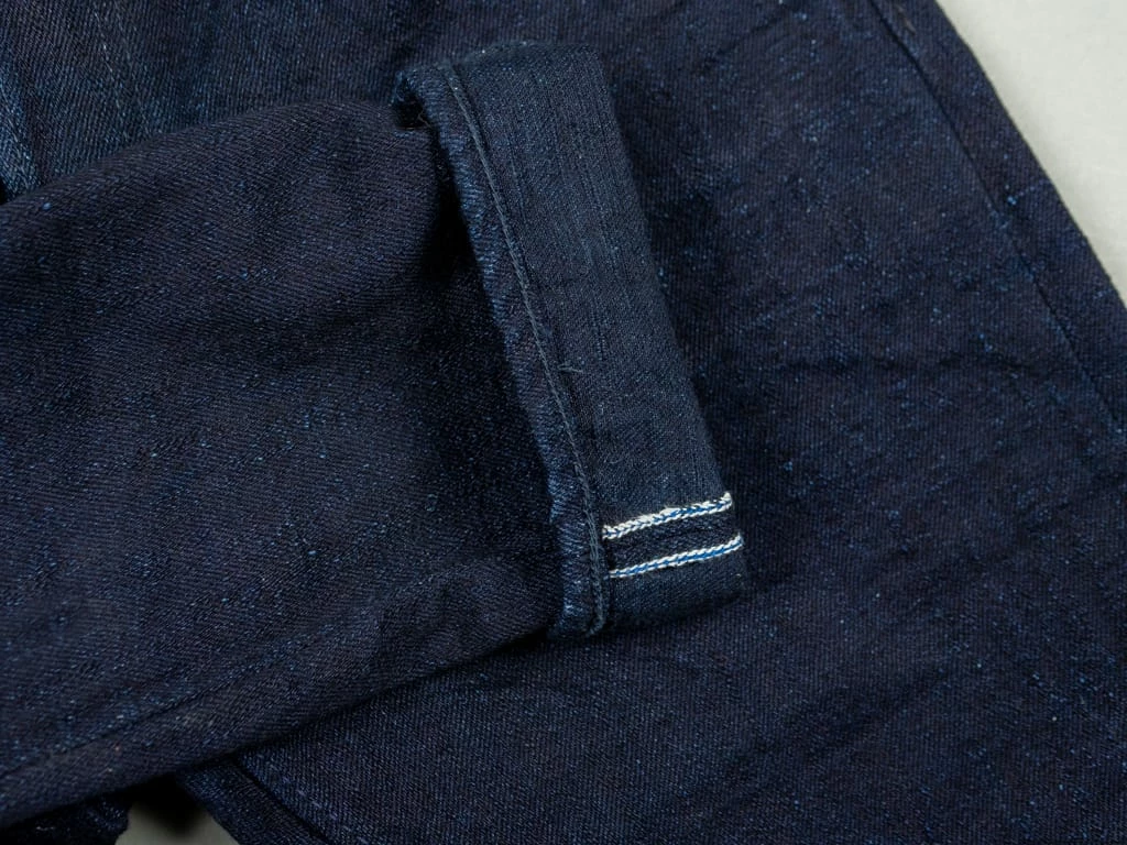 Pure Blue Japan XX-18oz-019 "Double Indigo" 18oz Relaxed Tapered Jeans 16 Pure Blue Japan XX-18oz-019 "Double Indigo" 18oz Relaxed Tapered Jeans