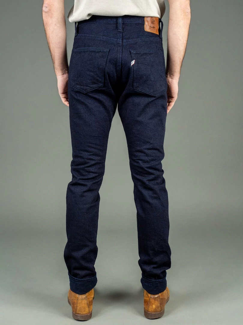 Pure Blue Japan XX-18oz-019 "Double Indigo" 18oz Relaxed Tapered Jeans 6 Pure Blue Japan XX-18oz-019 "Double Indigo" 18oz Relaxed Tapered Jeans