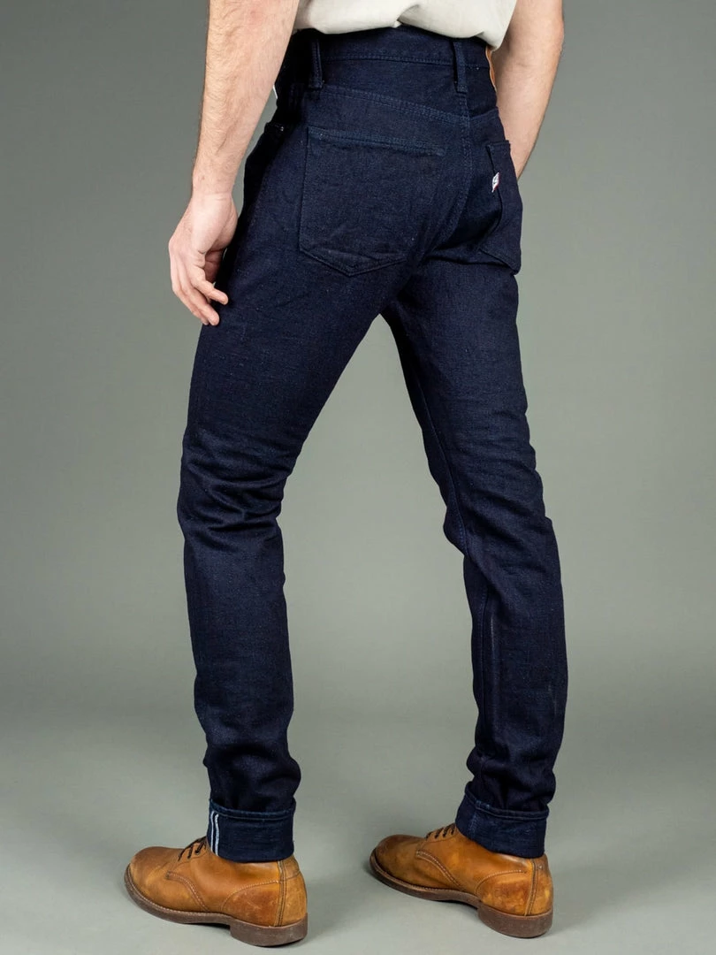 Pure Blue Japan XX-18oz-019 "Double Indigo" 18oz Relaxed Tapered Jeans 7 Pure Blue Japan XX-18oz-019 "Double Indigo" 18oz Relaxed Tapered Jeans