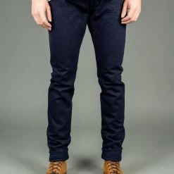 Pure Blue Japan XX-18oz-019 "Double Indigo" 18oz Relaxed Tapered Jeans 35 Pure Blue Japan XX-18oz-019