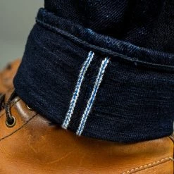 Pure Blue Japan XX-18oz-019 "Double Indigo" 18oz Relaxed Tapered Jeans 41 Pure Blue Japan XX-18oz-019