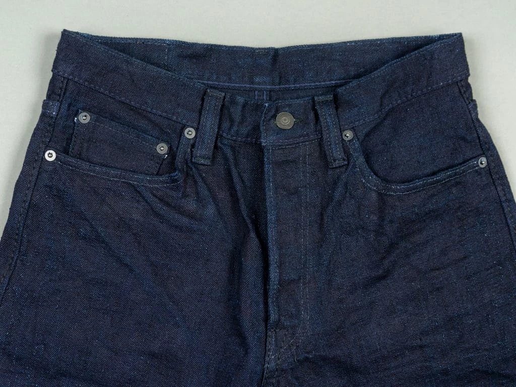 Pure Blue Japan XX-18oz-019 "Double Indigo" 18oz Relaxed Tapered Jeans 13 Pure Blue Japan XX-18oz-019 "Double Indigo" 18oz Relaxed Tapered Jeans