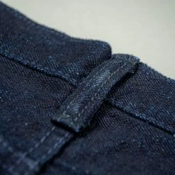 Pure Blue Japan XX-18oz-019 "Double Indigo" 18oz Relaxed Tapered Jeans 54 Pure Blue Japan XX-18oz-019