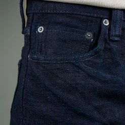 Pure Blue Japan XX-18oz-019 "Double Indigo" 18oz Relaxed Tapered Jeans 42 Pure Blue Japan XX-18oz-019