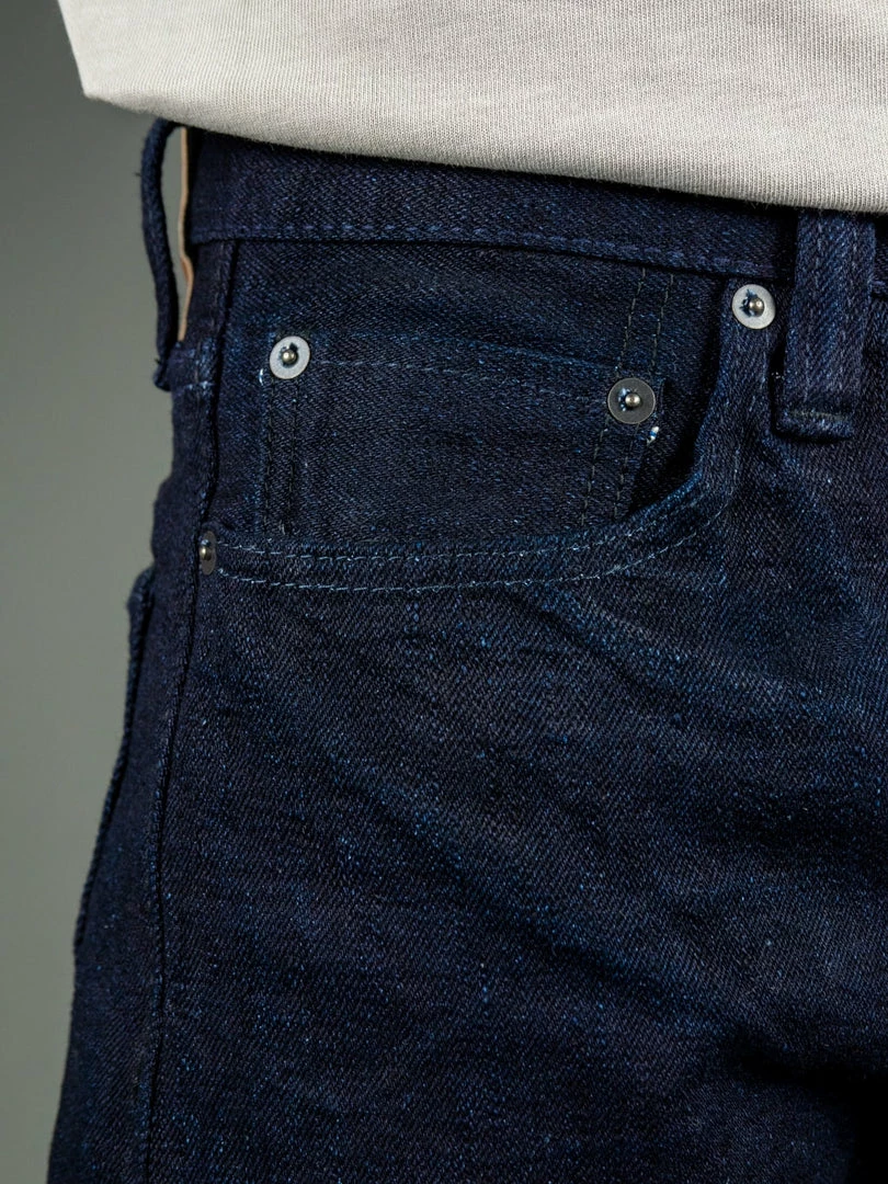 Pure Blue Japan XX-18oz-019 "Double Indigo" 18oz Relaxed Tapered Jeans 11 Pure Blue Japan XX-18oz-019 "Double Indigo" 18oz Relaxed Tapered Jeans