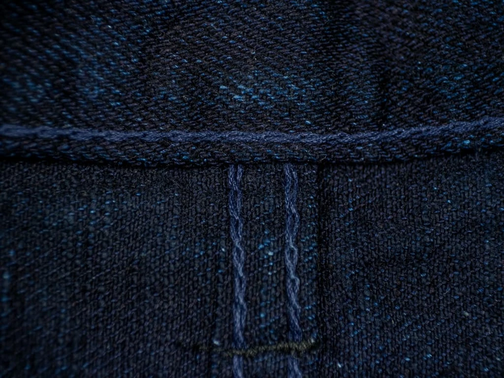 Pure Blue Japan XX-18oz-019 "Double Indigo" 18oz Relaxed Tapered Jeans 34 Pure Blue Japan XX-18oz-019 "Double Indigo" 18oz Relaxed Tapered Jeans