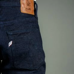 Pure Blue Japan XX-18oz-019 "Double Indigo" 18oz Relaxed Tapered Jeans 39 Pure Blue Japan XX-18oz-019