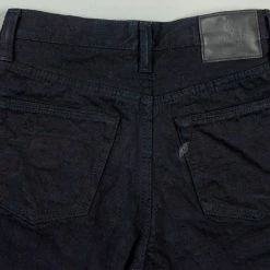 Pure Blue Japan XX-18oz-019 "Indigo X Black" 18oz Relaxed Tapered Jeans 45 Pure Blue Japan XX-18oz-019
