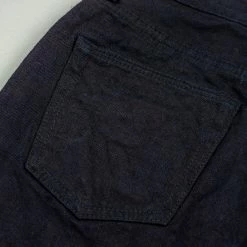 Pure Blue Japan XX-18oz-019 "Indigo X Black" 18oz Relaxed Tapered Jeans 58 Pure Blue Japan XX-18oz-019