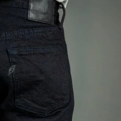 Pure Blue Japan XX-18oz-019 "Indigo X Black" 18oz Relaxed Tapered Jeans 39 Pure Blue Japan XX-18oz-019