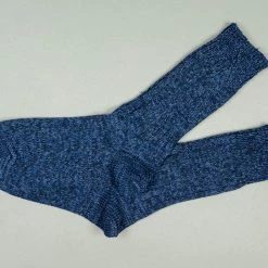 ROTOTO Denim Tone Crew Socks Dark
