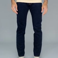 Samurai Jeans S520XX18oz-SB "Arakage" Indigo X Black 18oz Regular Tapered Jeans