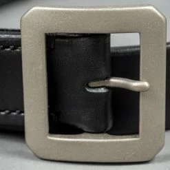 Samurai Jeans A101-01 Tochigi Leather Belt Black