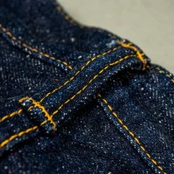 Samurai Jeans S211AX "Ai-Benkei" 18oz Natural Indigo Relax Tapered Jeans 66 Samurai Jeans S211AX