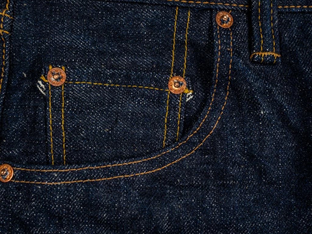 Samurai Jeans S211AX "Ai-Benkei" 18oz Natural Indigo Relax Tapered Jeans 15 Samurai Jeans S211AX "Ai-Benkei" 18oz Natural Indigo Relax Tapered Jeans