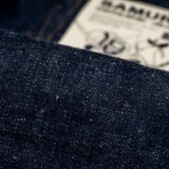 Samurai Jeans S211AX "Ai-Benkei" 18oz Natural Indigo Relax Tapered Jeans 72 Samurai Jeans S211AX