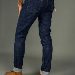 Samurai Jeans S211AX "Ai-Benkei" 18oz Natural Indigo Relax Tapered Jeans 42 Samurai Jeans S211AX