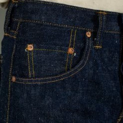 Samurai Jeans S211AX "Ai-Benkei" 18oz Natural Indigo Relax Tapered Jeans 46 Samurai Jeans S211AX